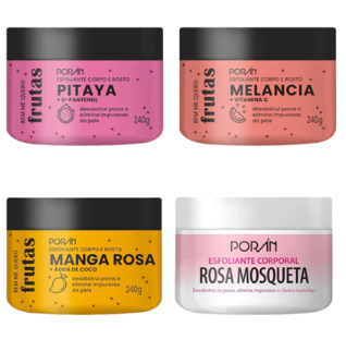 Esfoliante Corpo e Rosto Porán