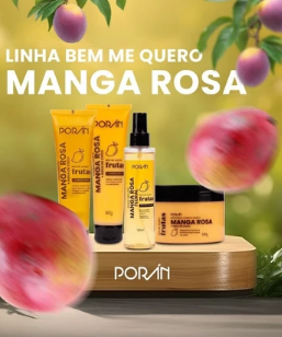 Kit Spa Banho Cuidados Diários Rosto e Corpo Porán - Esfoliante, Hidratante, Sabonete e Body Splash