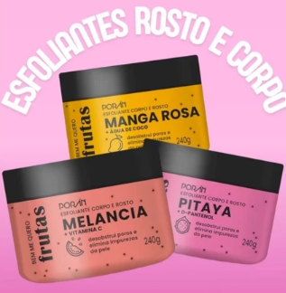 Esfoliante Corpo e Rosto Porán
